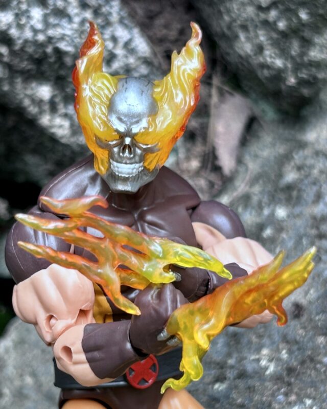 Close-Up of Hellverine Wolverine Toy Six Inch Figure