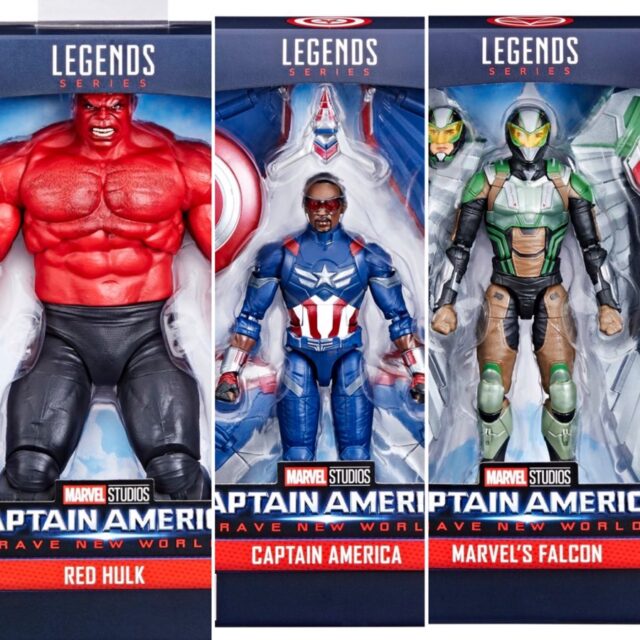 Marvel Legends Captain America Brave New World Figures Revealed & Pre-Order