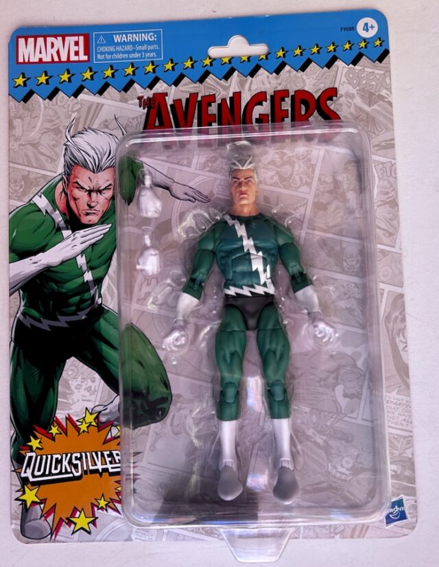 Walmart Exclusive Marvel Legends Quicksilver Figure Packaged