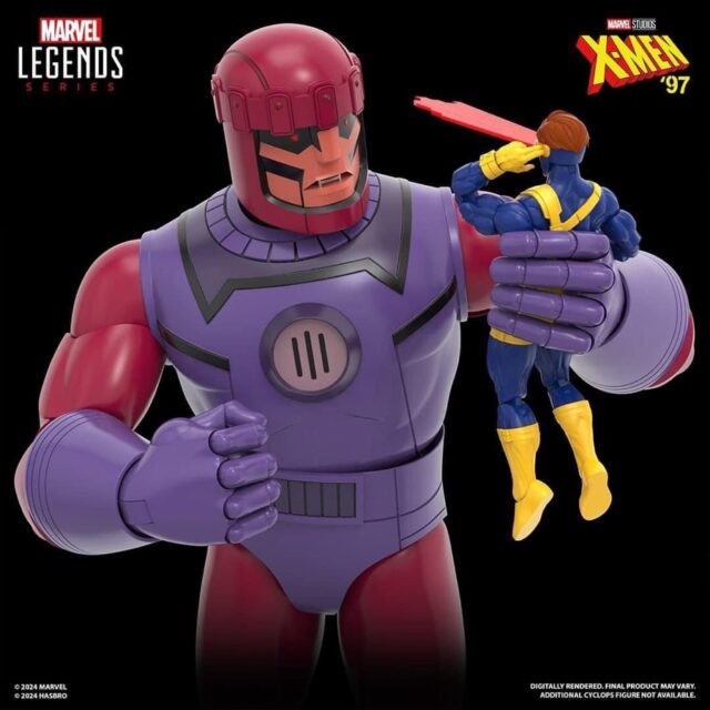 X-men Legends Hasbro Sentinel vs Cyclops Figure 2024 Marvel Legends