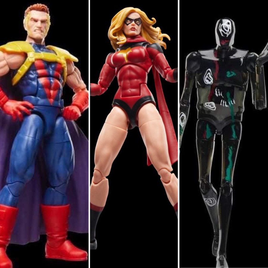 Marvel Legends 2025 Figures Revealed: Dark Ms. Marvel Warbird! Fabian Cortez! Spot!