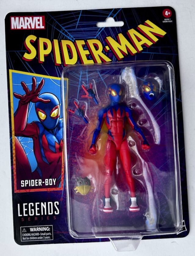 2025 Marvel Legends Spider-Boy Retro Figure Packaged