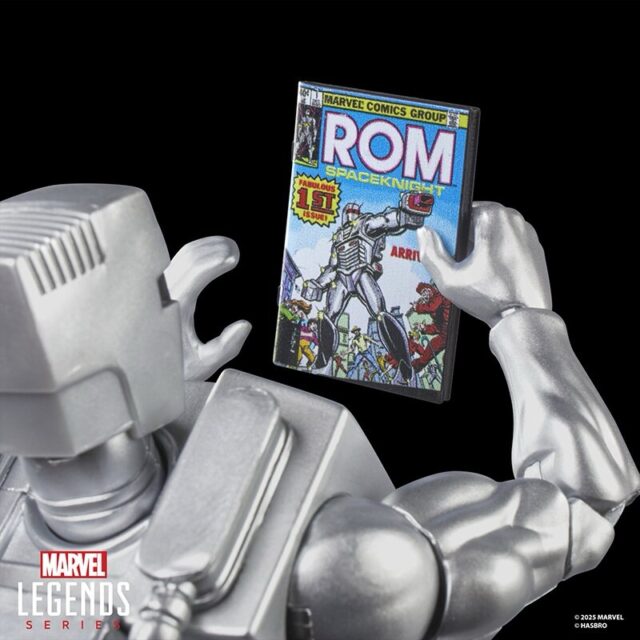 Marvel Legends ROM Holding Mini Comic Accessory