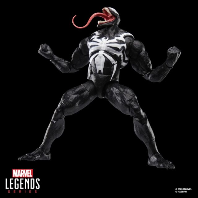 Spider-Man 2 Marvel Legends Venom Video Game Action Figure 2025 Hasbro