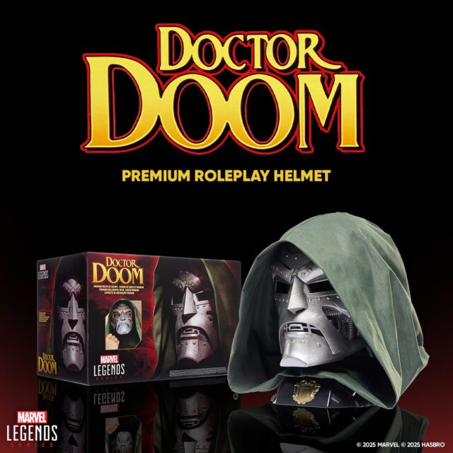 Dr Doom Life Size Helmet Marvel Legends Replica