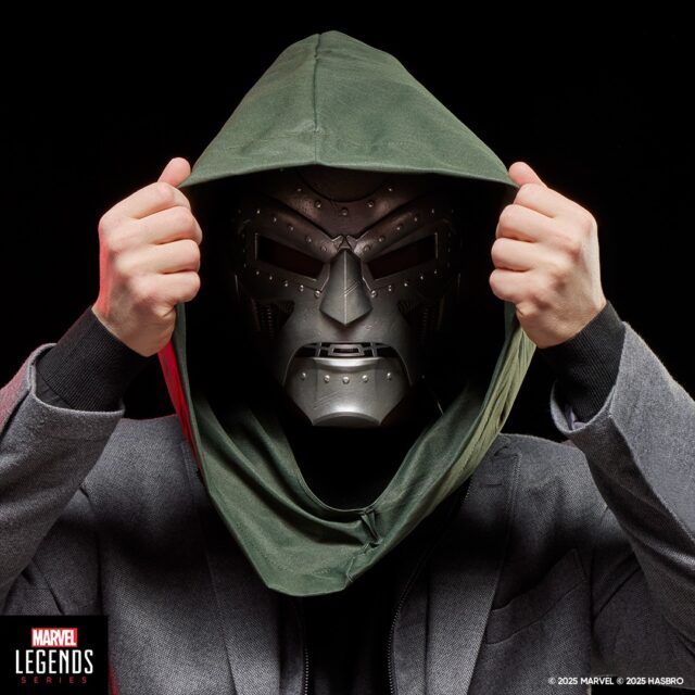 Marvel Legends Life Size Dr Doom Helmet Prop Replica