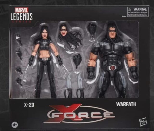 Marvel Legends 2025 X-Force X-23 Warpath 2-Pack