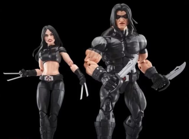 Hasbro X-Force Warpath X-23 Marvel Legends 2025 Action Figures