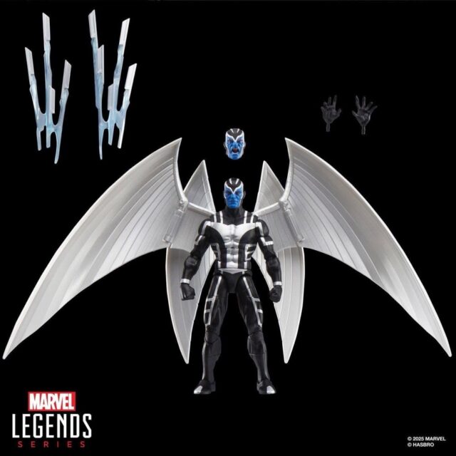 Marvel Legends X-Force Archangel Figure and Accessories 2025 Hasbro X-Men Deluxe