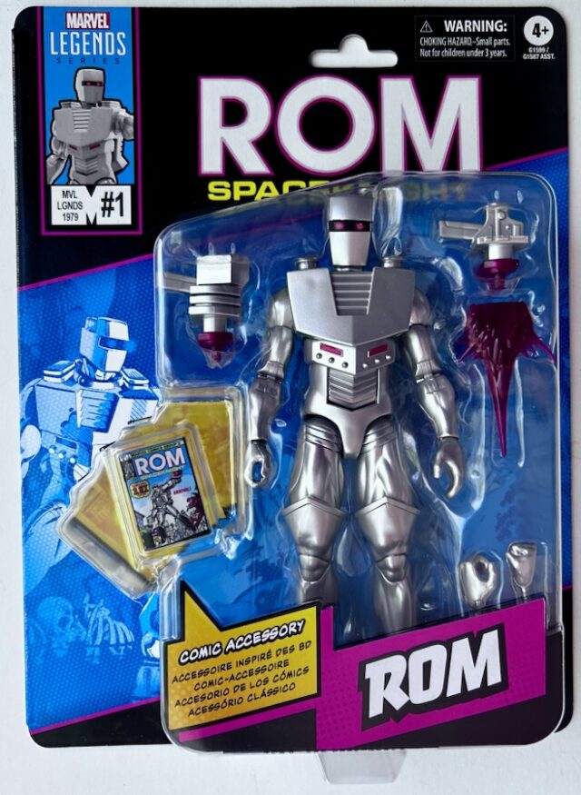 Marvel Legends Mini Comics Series ROM Space Knight Figure Packaged