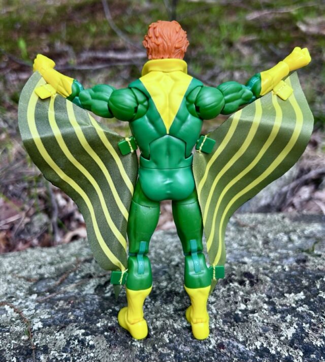 Back of 2025 Marvel Legends Banshee Giant Size X-Men Figure