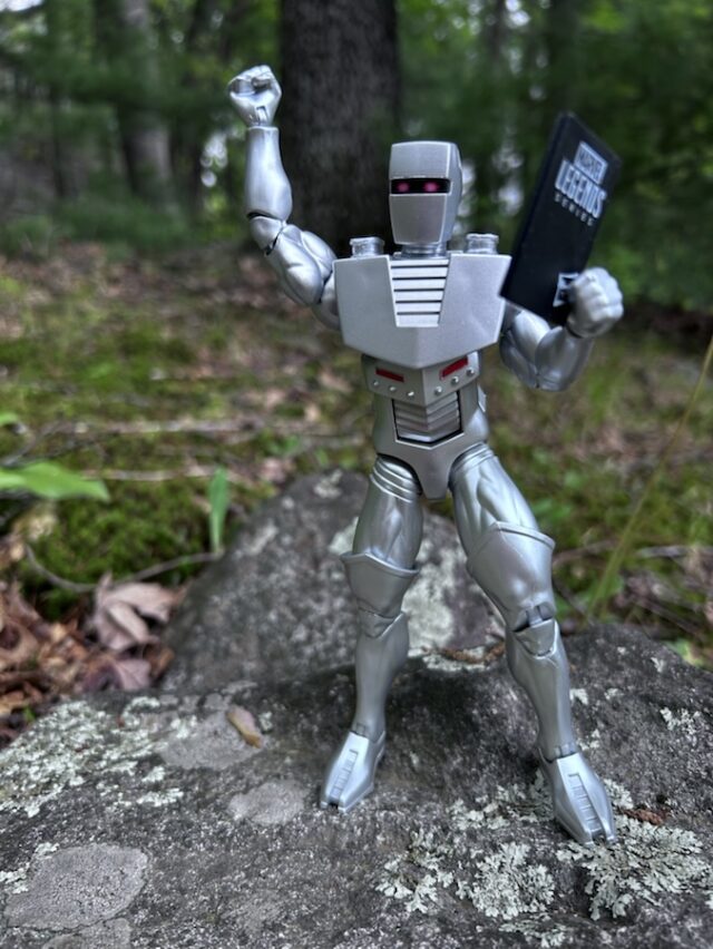 ROM Space Knight Toy Marvel Legends Hasbro Review with Mini Comic