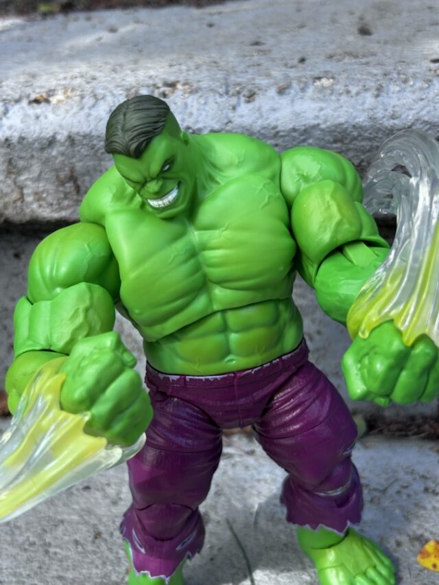 Vinyl Soft Plastic Chest on ML Maximum Series Hulk Figure