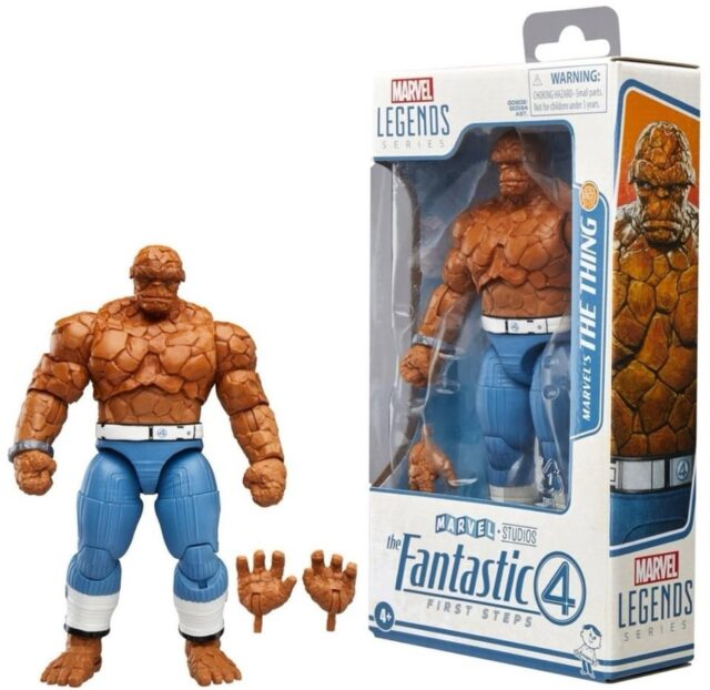 Fantastic Four Movie Marvel Legends Thing Figure Packaged