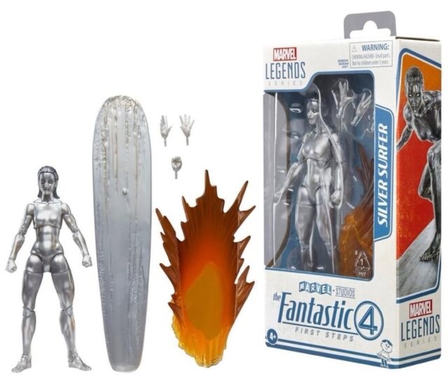 Marvel Legends Silver Surfer Movie Action Figure Shalla-Bal
