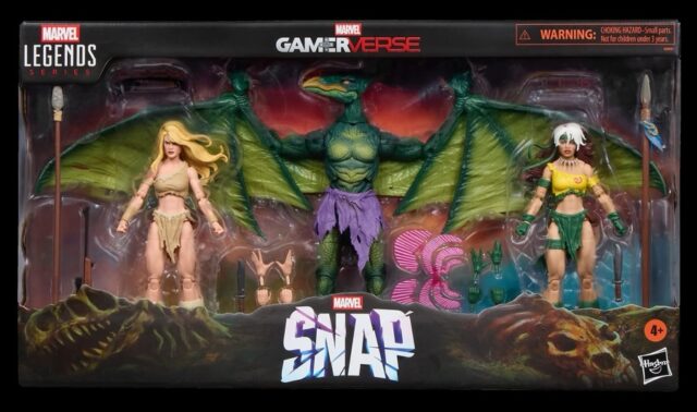 SDCC 2025 Exclusive Marvel Legends Savage Land Set Packaged in Box