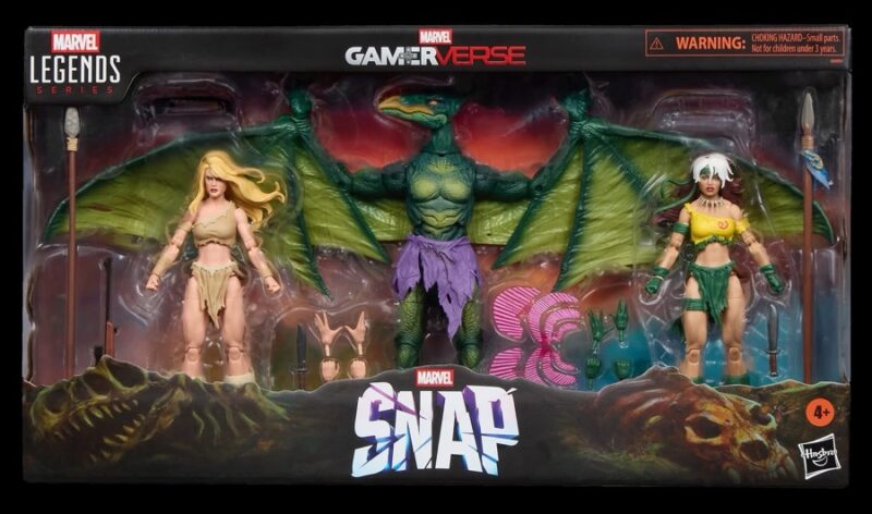 SDCC 2025 Exclusive Marvel Legends Savage Land Set Packaged in Box