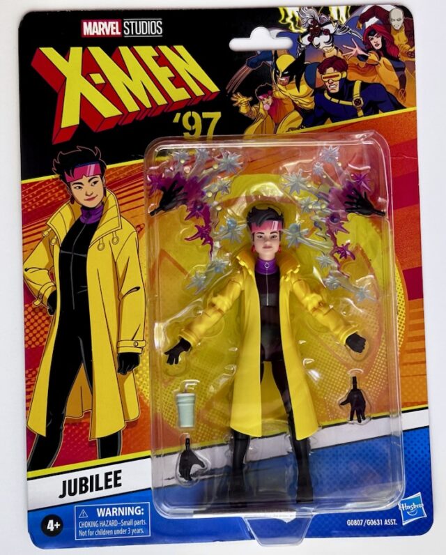 X-Men 97 Marvel Legends Wave 3 Jubilee Figure Packaged Cardback