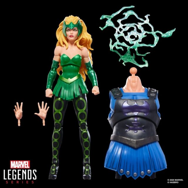Marvel Legends Enchantress Figure and Accessories Executioner Series