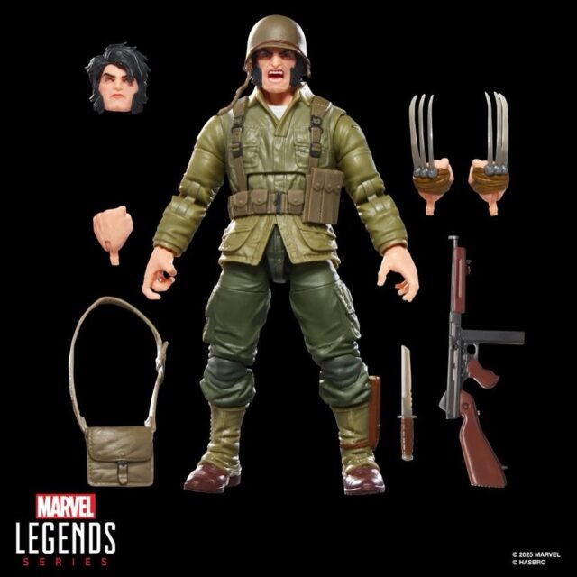 World War 2 Wolverine Figure Marvel Legends Hasbro 2026 Executioner Series