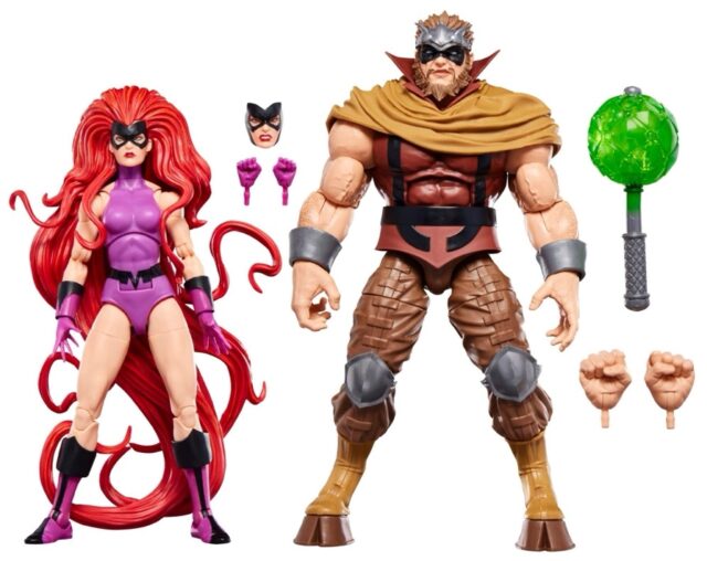 Marvel Legends Inhumans Medusa and Gorgon Figures and Accessories