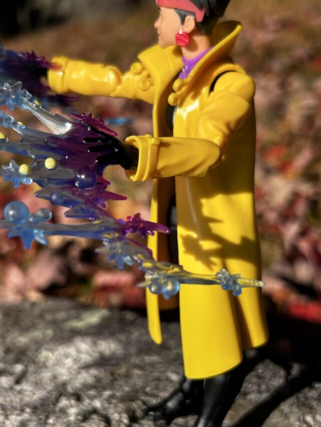 Side View of Jubilee X-Men 97 Action Figure Hasbro Marvel Legends