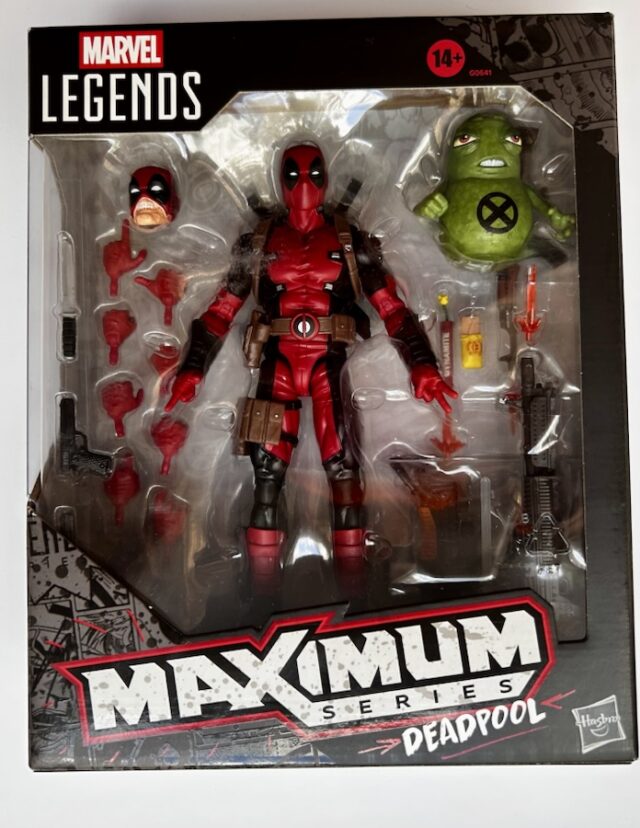 Marvel Legends Maximum Deadpool Figure in Box Hasbro 2025