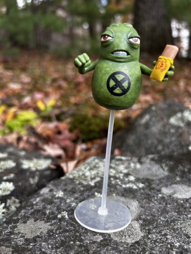 Marvel Legends Doop Figure Holding Burrito with Hasbro Maximum Deadpool Review