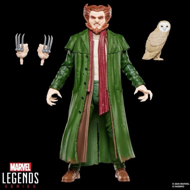 Hasbro Marvel Legends Retro Spider-Man Owl Figure and Accessories