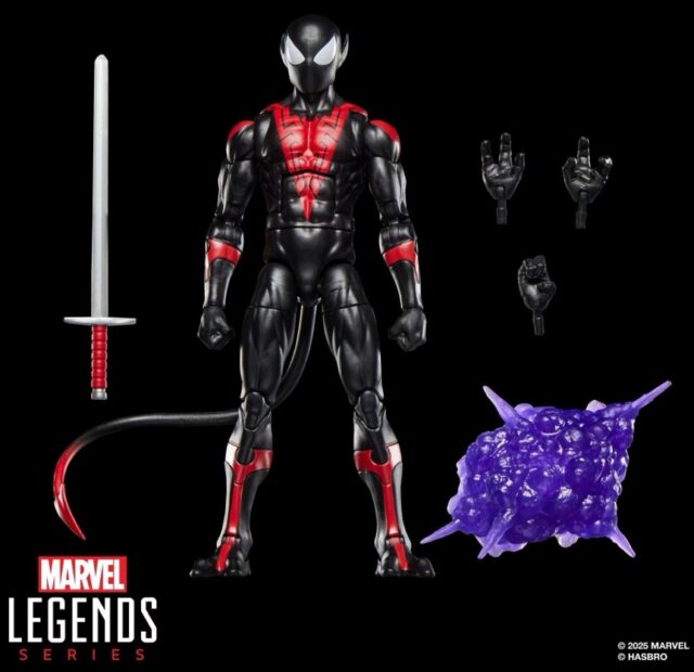 2026 Marvel Legends Uncanny Spider-Man Nightcrawler Figure and Accessories