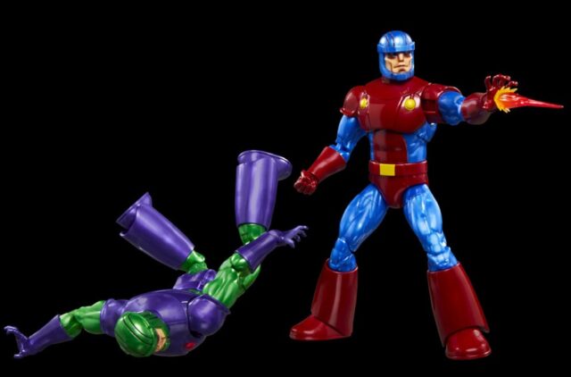 Hasbro X-Men Legends Video Game Sentinels Figures Red Green