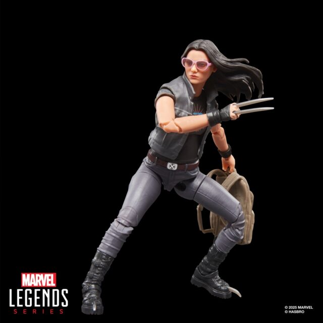 Deadpool & Wolverine Marvel Legends X-23 Figure with Glasses and Backpack