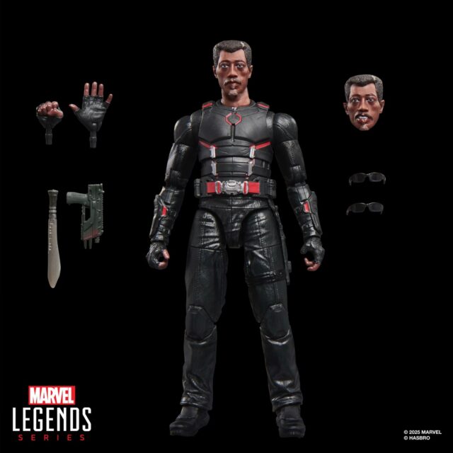 Marvel Legends Deadpool & Wolverine Blade Figure and Accessories