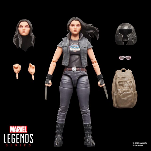 Marvel Legends X-23 Deadpool & Wolverine Figure and Accessories