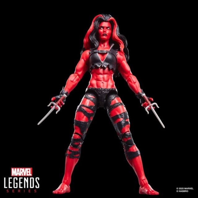 Red She-Hulk Marvel Legends Exclusive Action Figure
