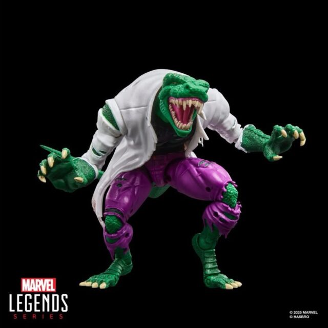 Marvel Legends Lizard Figure with McFarlane Portrait Head