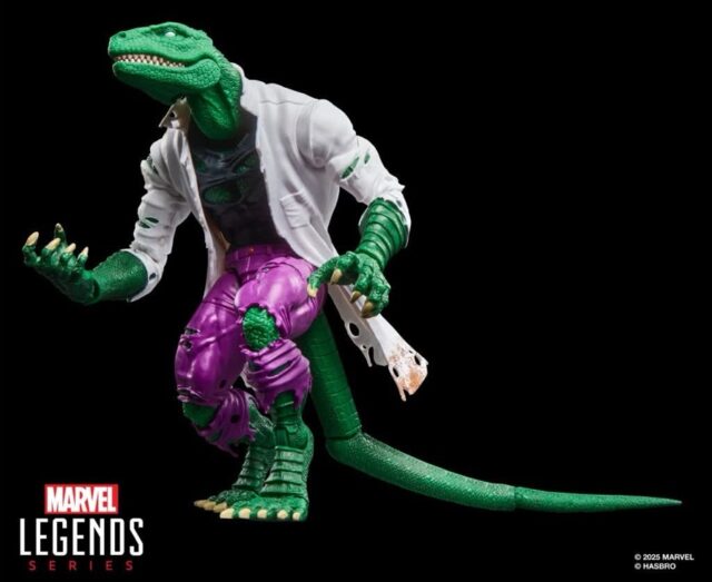Marvel Legends 2026 Lizard Build-A-Figure Dinosaur Head Deluxe