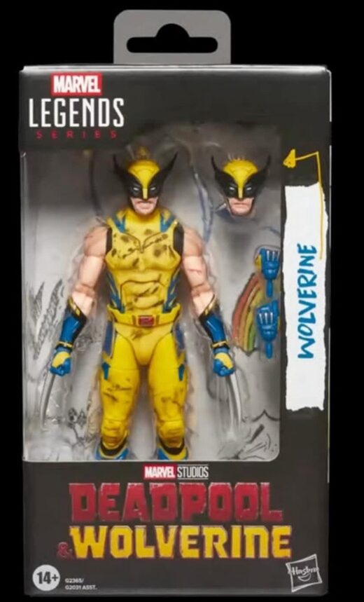 Marvel Legends Deadpool & Wolverine Final Battle Damaged Figure Packaged