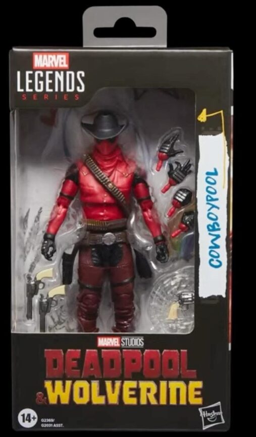 Marvel Legends Cowboypool Figure Packaged Deadpool Corps