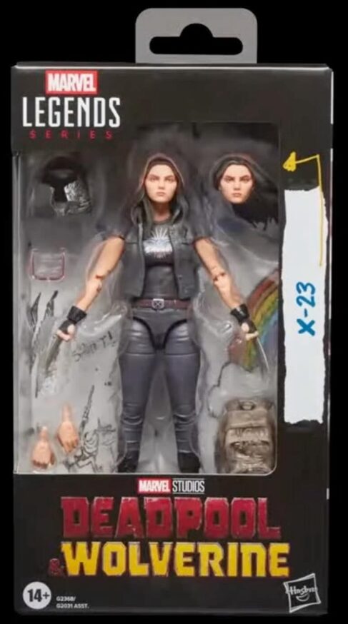 Marvel Legends X-23 Laura Deadpool & Wolverine Movie Figure Packaged