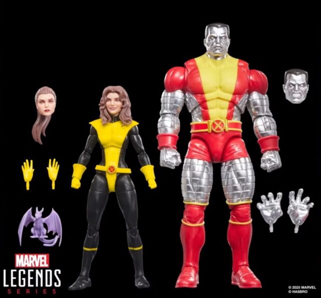 Astonishing X-Men Marvel Legends Colossus Kitty Pryde Figures and Accessories
