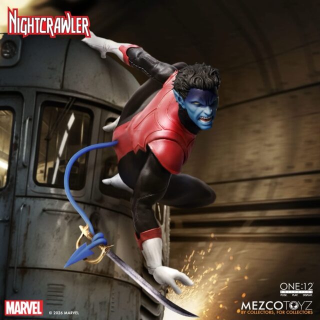 Mezco Marvel ONE:12 Collective Nightcrawler Toy 6" Figure