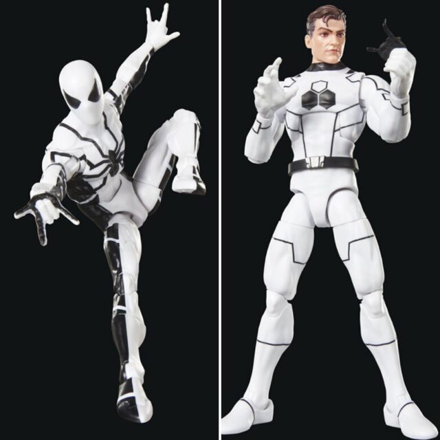Future Foundation Marvel Legends Mr. Fantastic and Spider-Man