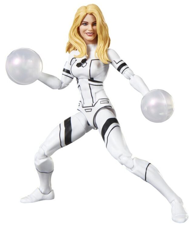 Future Foundation Invisible Woman Marvel Legends Figure Open Mouth