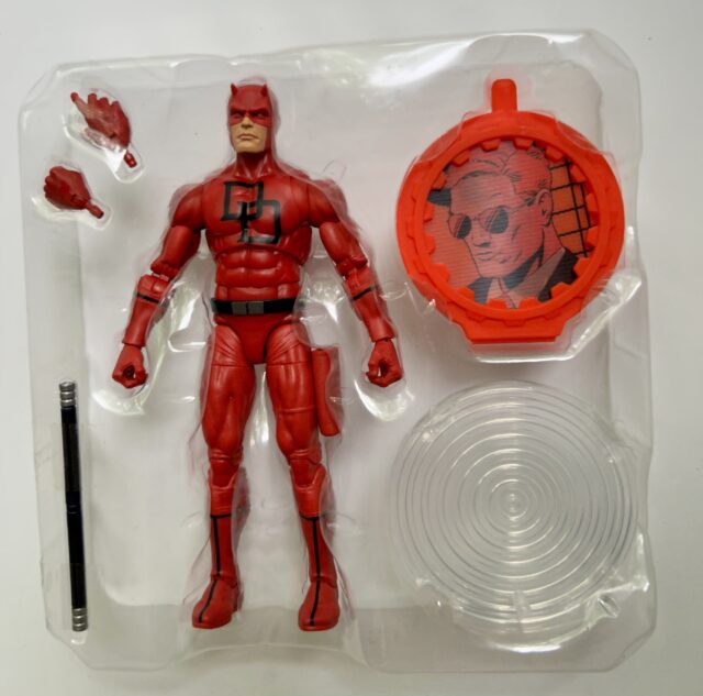 Hasbro Daredevil Figure and Accessories Classic Red Secret Wars Series