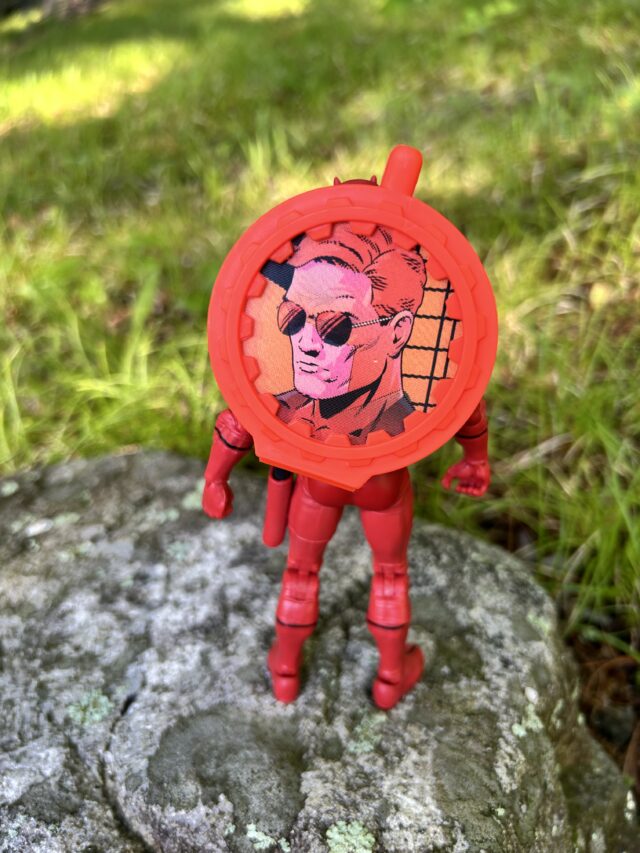 Secret Shield on Back of Daredevil Secret Wars Legends Action Figure
