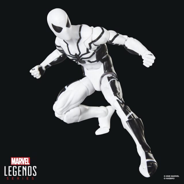 White Costume Spider-Man Future Foundation FF Figure Hasbro
