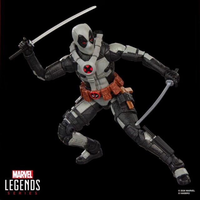 Concept Art X-Force Deadpool Marvel Legends Hasbro Action Figure