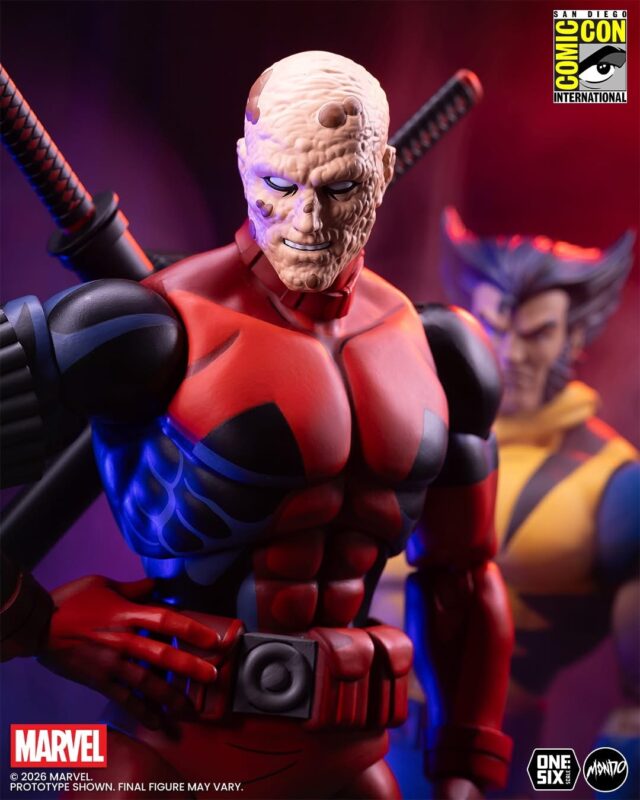 2026 SDCC Exclusives Deadpool Unmasked Wade Wilson Head Portrait
