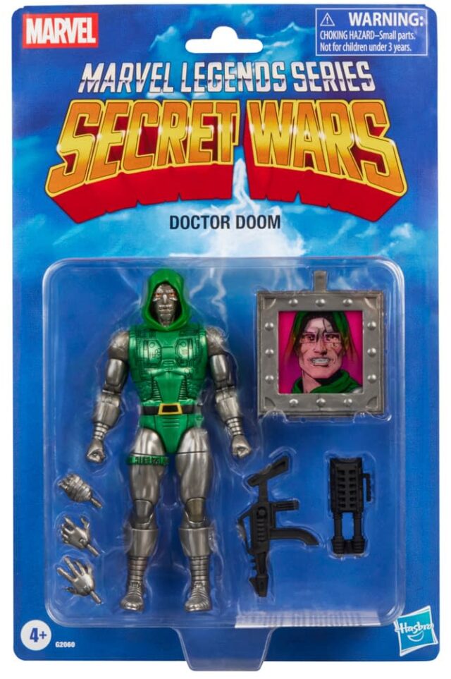 Walmart Exclusive Marvel Legends Secret Wars Doctor Doom Retro Figure Carded